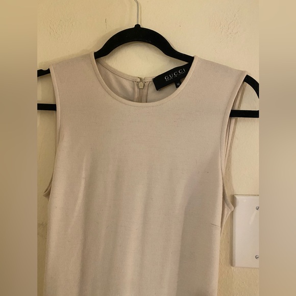 GUCCI Crew Neck Midi Length Dress Size: M - Picture 5 of 7